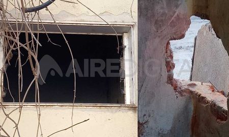 Rompieron una ventana e hicieron un boquete en la pared para robar en la copa de leche de Los Sin Techo Rompieron una ventana e hicieron un boquete en la pared para robar en la copa de leche de Los Sin Techo