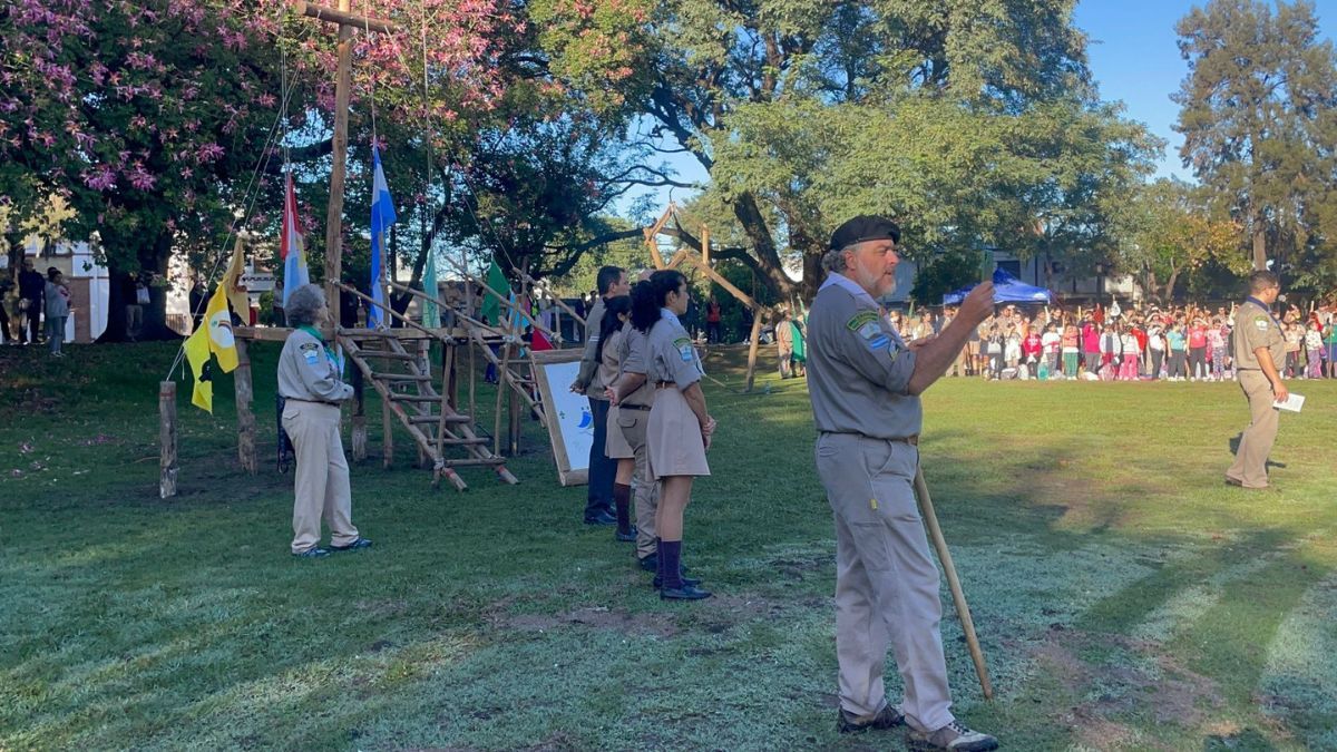 El Parque Escalante en Santa Fe se reunieron miles niños y jóvenes para llevar a cabo actividades boys scout.