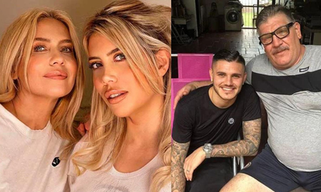 Las fotos de la mamá de Wanda Nara y el padre de Mauro Icardi qué llamarón la atención Las fotos de la mamá de Wanda Nara y el padre de Mauro Icardi qué llamarón la atención