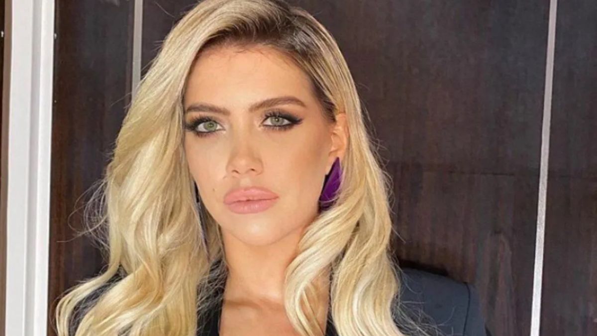 Wanda Nara subió una polémica foto para mostrar dónde tenía una picadura de mosquito.