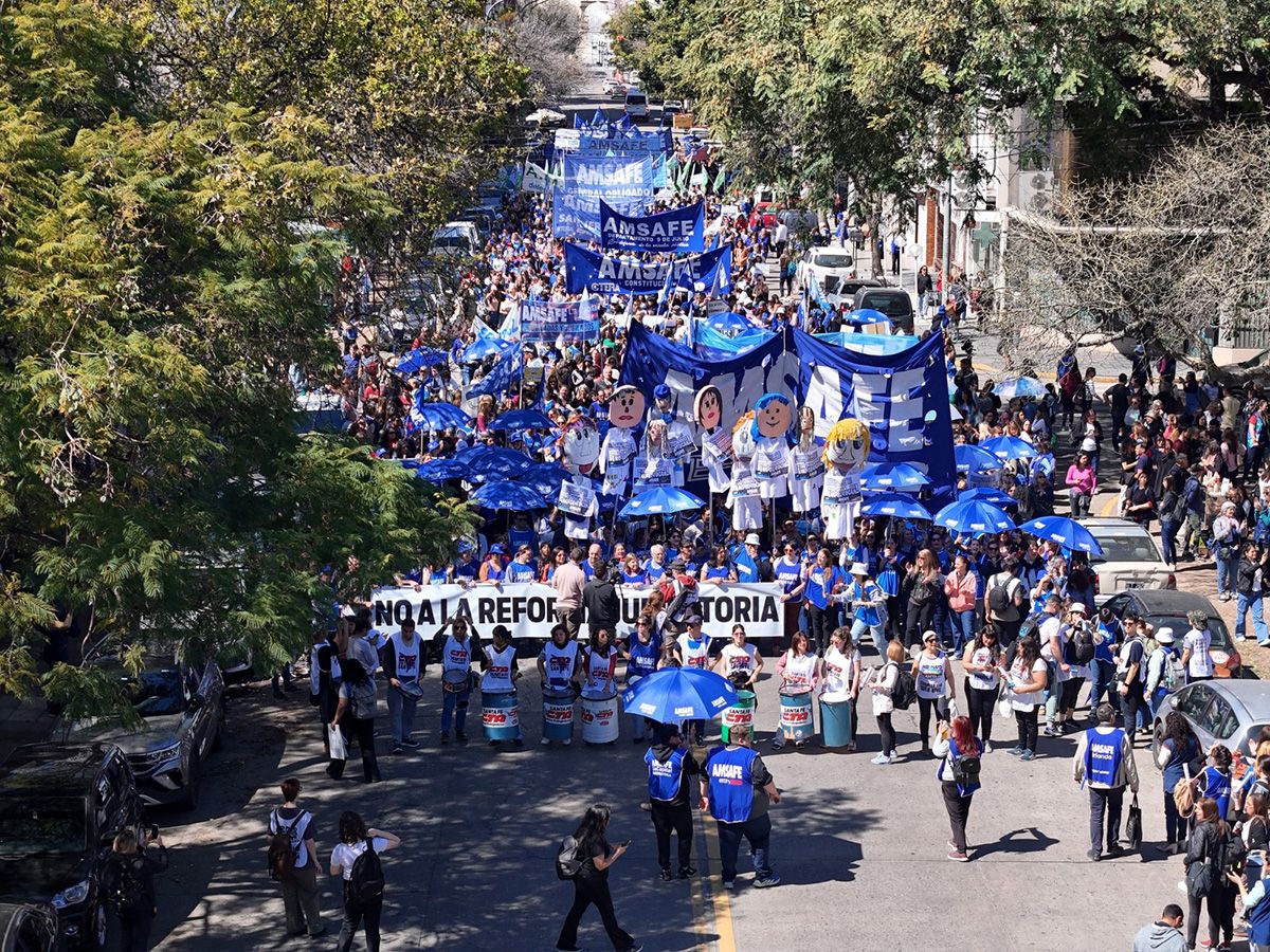 Amsafé llevó el reclamo contra la reforma jubilatoria a la Corte Suprema de Santa Fe.