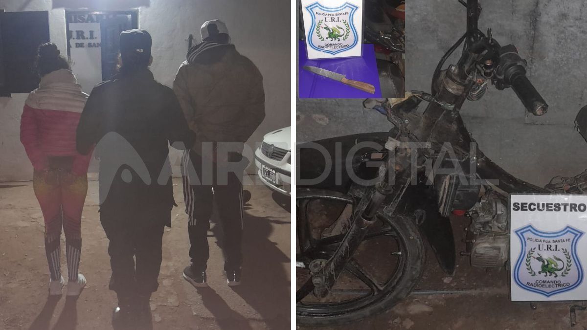 Barrio Los Troncos en la ciudad de Santa Fe: la buscaba la Justicia desde hace 7 años, salió a andar en moto y terminó presa