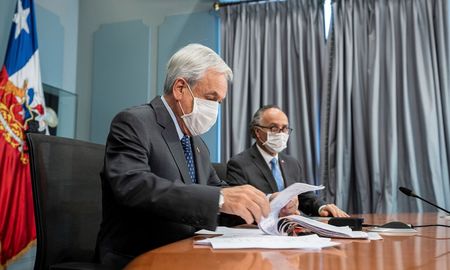 El presidente de Chile, Sebastián Piñera. El presidente de Chile, Sebastián Piñera.