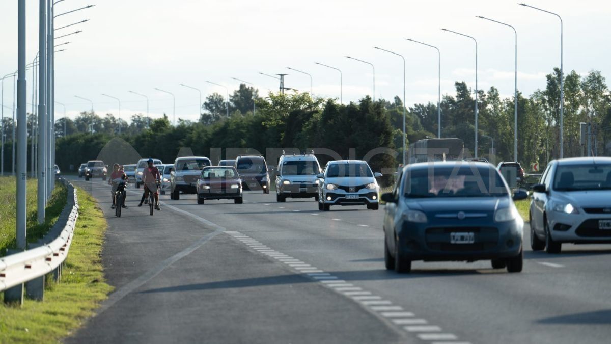 Se registró mayor carga vehicular que la habitual.