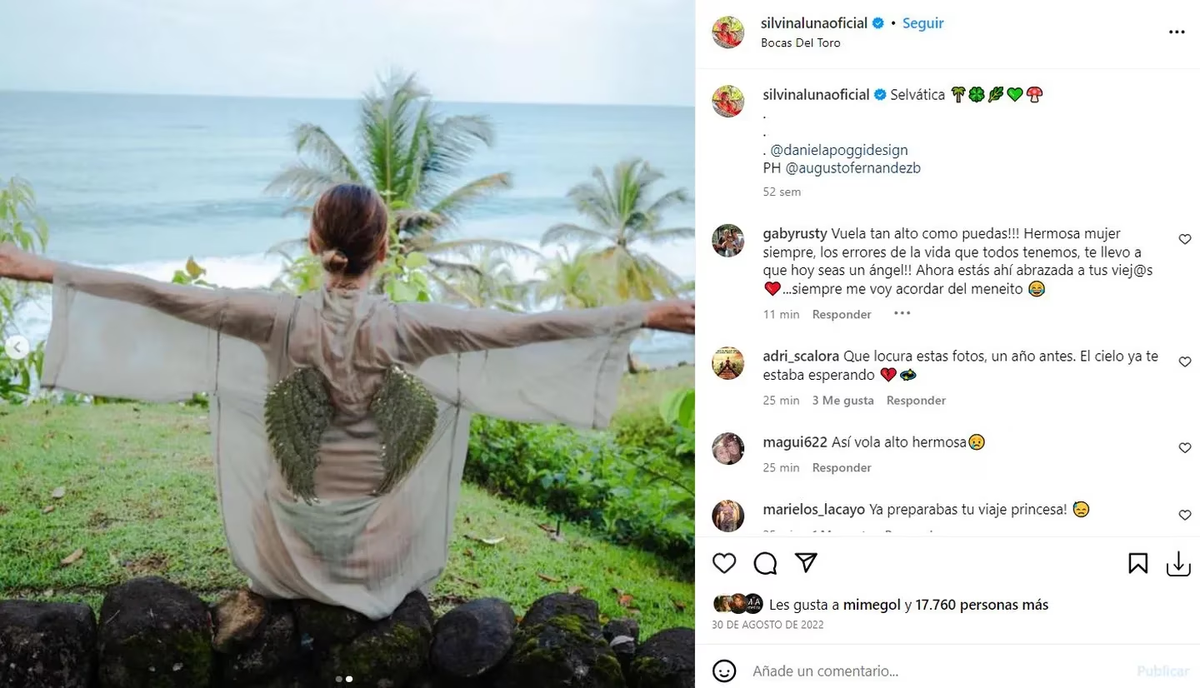 El presagio de Silvina Luna un año antes de morir. El presagio de Silvina Luna un año antes de morir.