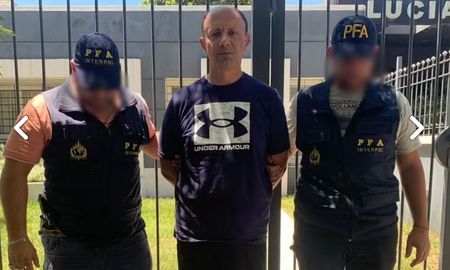 Diego Dirisio fue detenido el último viernes en Cerro Las Rosas, Córdoba. Diego Dirisio fue detenido el último viernes en Cerro Las Rosas, Córdoba.
