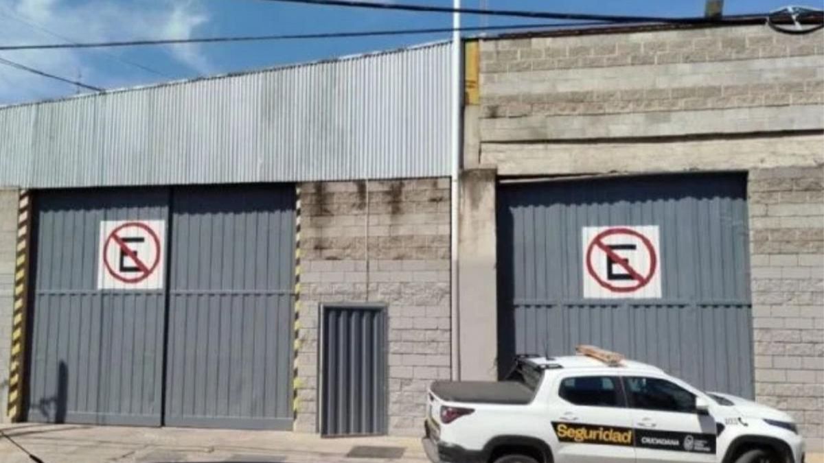 El accidente laboral ocurrió en un supermercado de Villa Allende