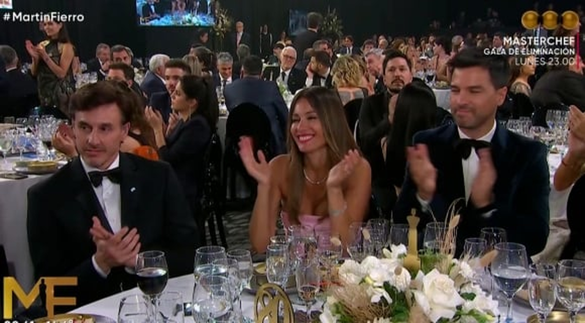 Pampita y Roberto García Moritán en la entrega de los premios Martín Fierro. Pampita y Roberto García Moritán en la entrega de los premios Martín Fierro. 