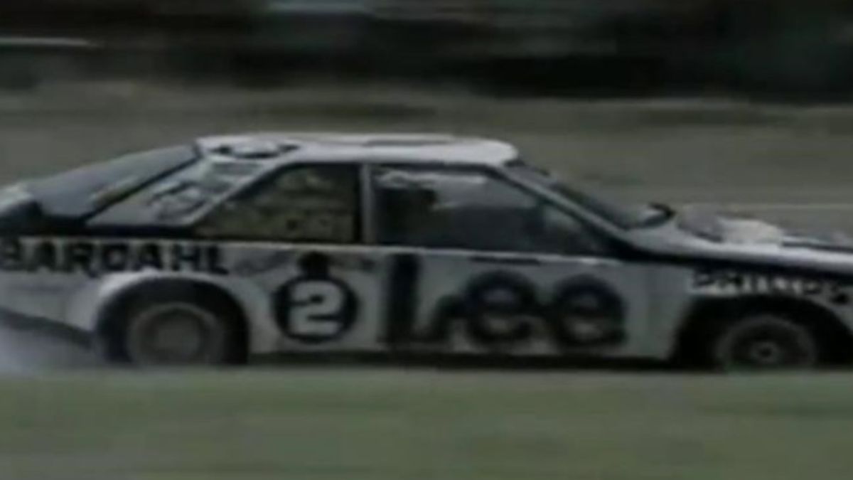 Adios al Flaco: el día que Juan María Traverso ganó con su auto prendido fuego.