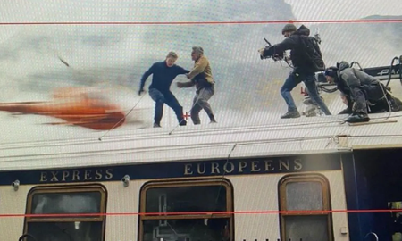 Arriba del techo de un tren a toda velocidad: el nuevo viral de Tom Cruise mientras grababa una escena de Misión Imposible 7 Arriba del techo de un tren a toda velocidad: el nuevo viral de Tom Cruise mientras grababa una escena de Misión Imposible 7