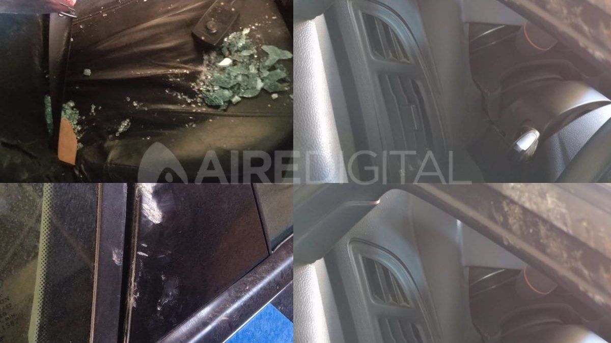 Unos 30 delincuentes atacaron dos m&oacute;viles policiales con ocho polic&iacute;as en total.&nbsp;