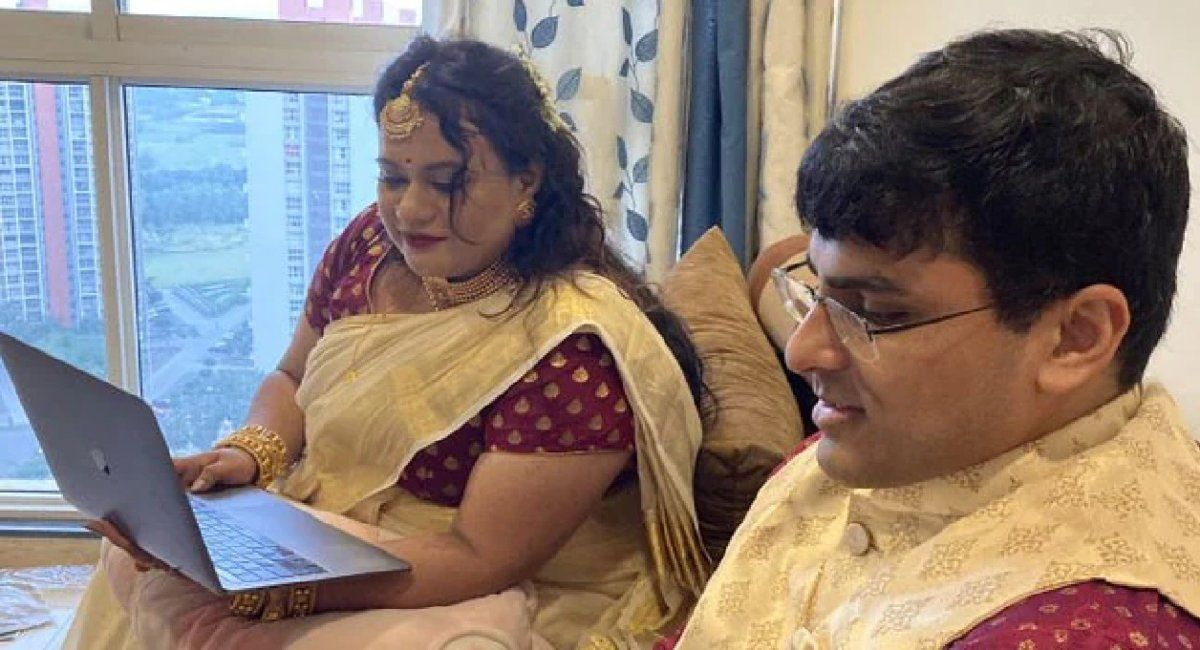 Una pareja india selló su matrimonio en blockchain con un contrato inteligente de Ethereum y votos en forma de NFT