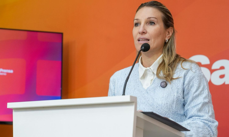 Virginia Coudannes, vocera del Gobierno provincial. Virginia Coudannes, vocera del Gobierno provincial.