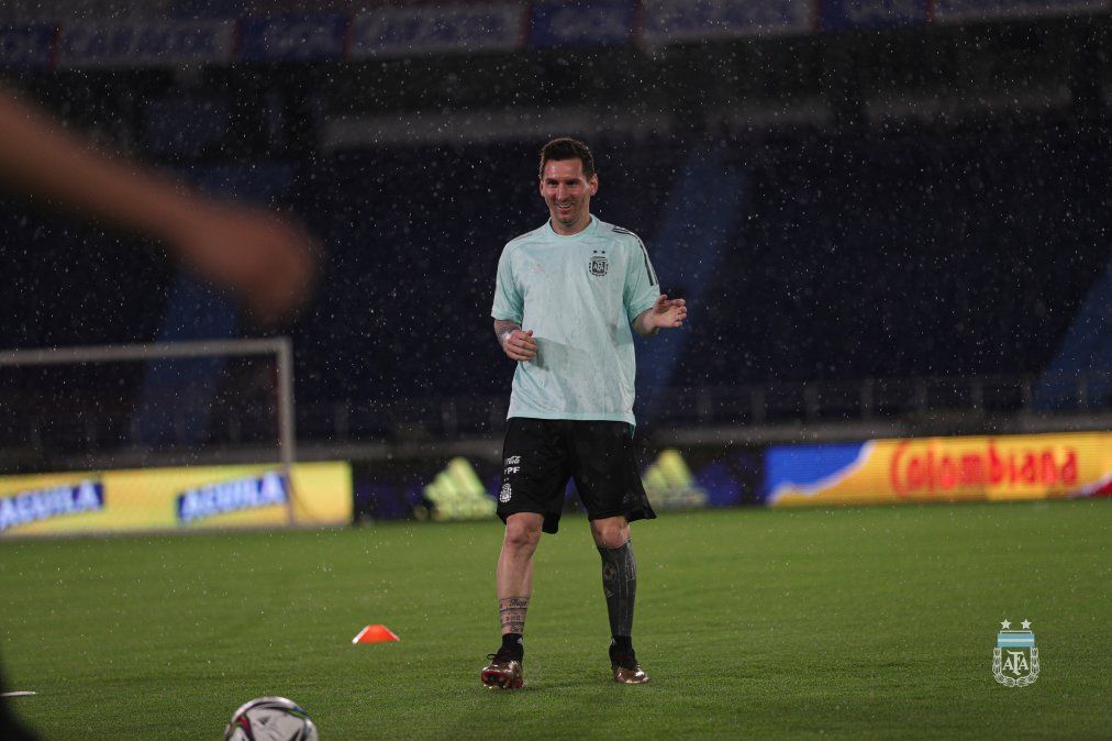 El seleccionado nacional reconoció el Metropolitano de Barranquilla.