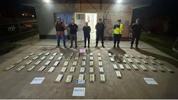 altText(Hallan 77 kilos de cocaína abandonados en la autopista Rosario-Buenos Aires)}