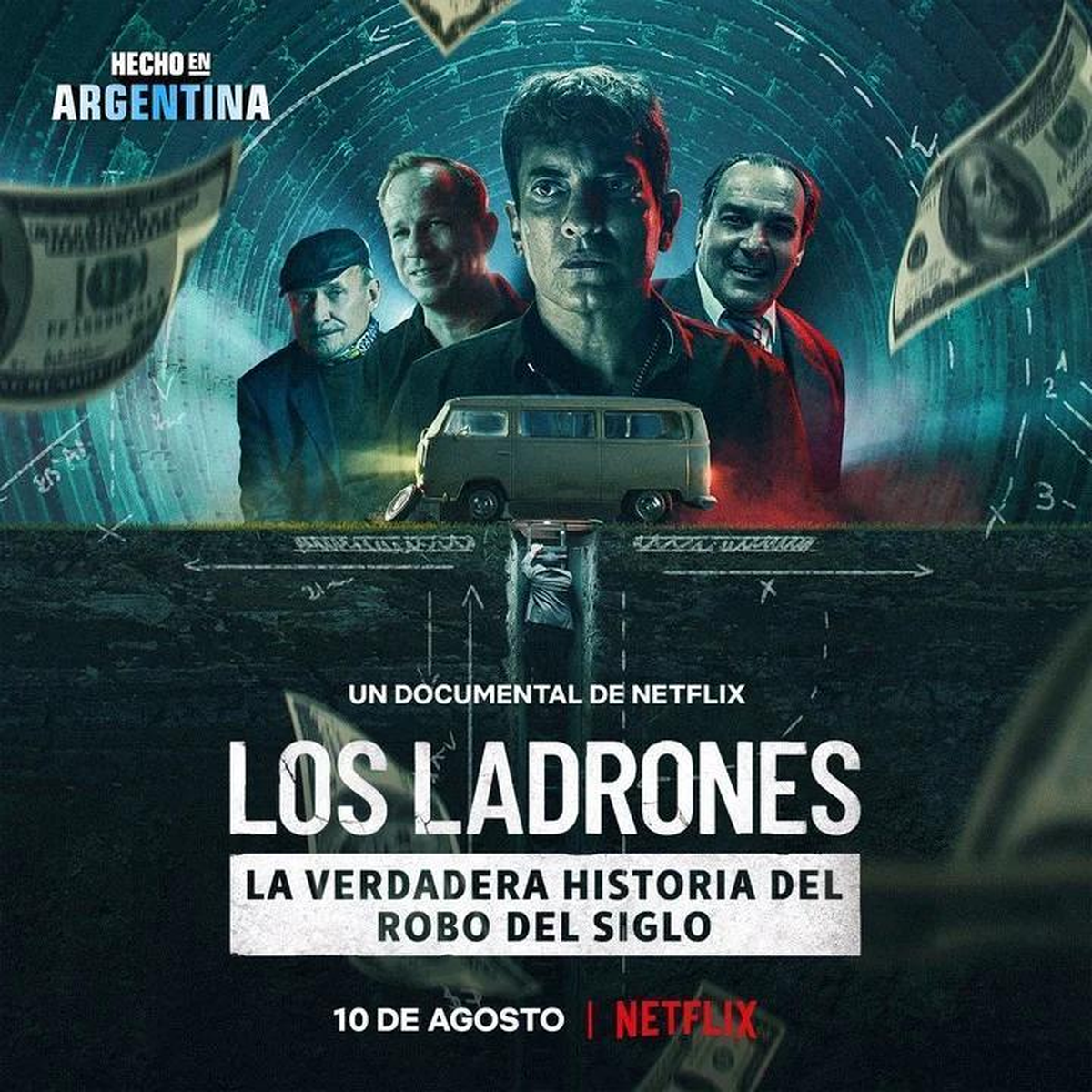 La historia de los ladrones del robo del siglo en Argentina. 