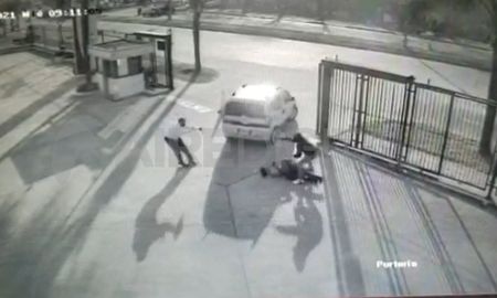 El encargado de la seguridad se salvó de milagro.&nbsp;