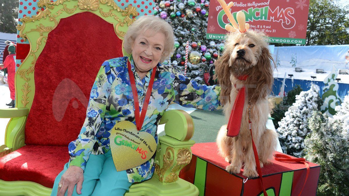 La actriz estadounidense Betty White