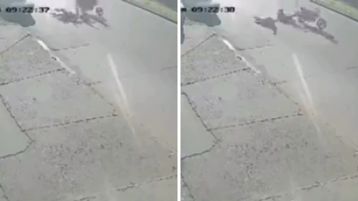 Un motociclista atropelló a un hombre que bajaba de su camioneta en La Plata.