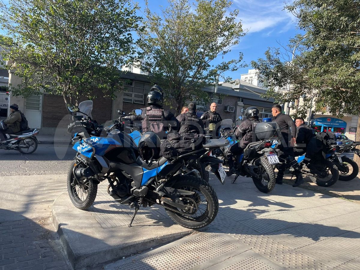 Una mujer herida fue trasladada al Hospital Cullen