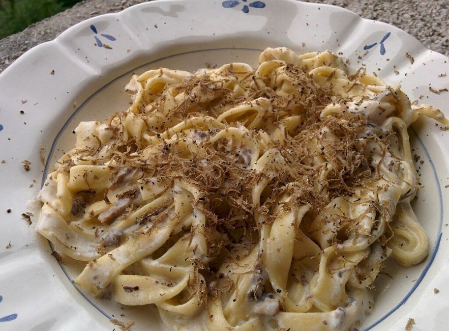 Pastas al tartufo, la debilidad y antojo de Fabiola Yañez.
