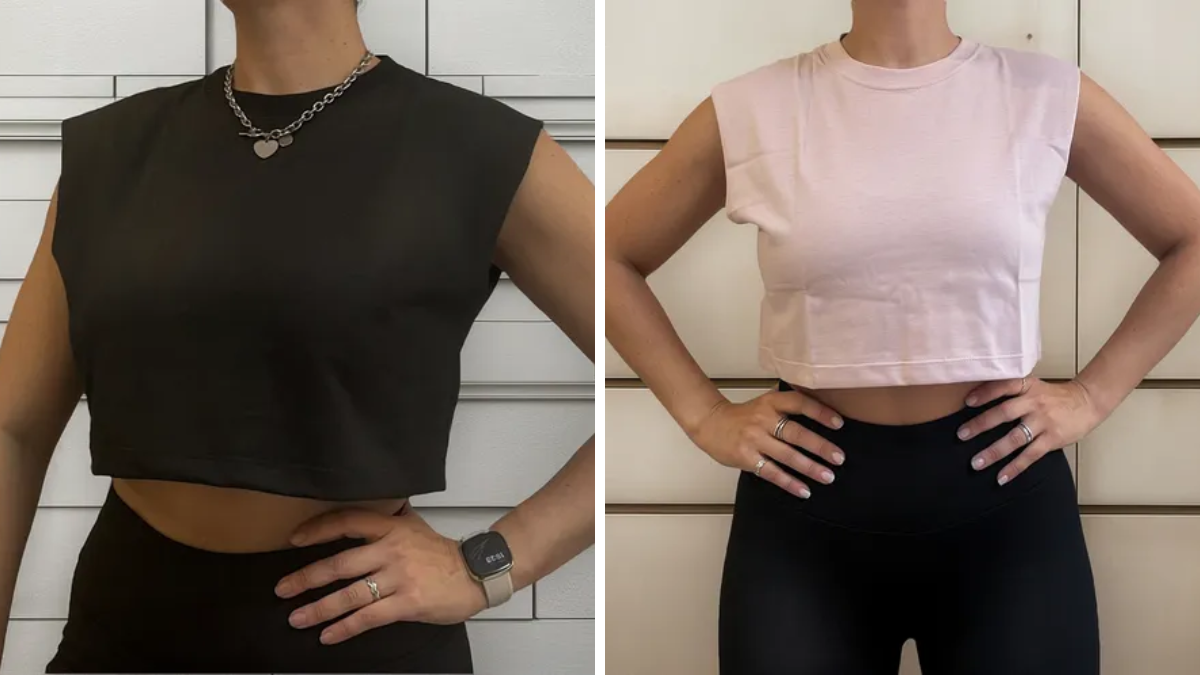 Musculosa boxy fit en mujeres. Musculosa boxy fit en mujeres.