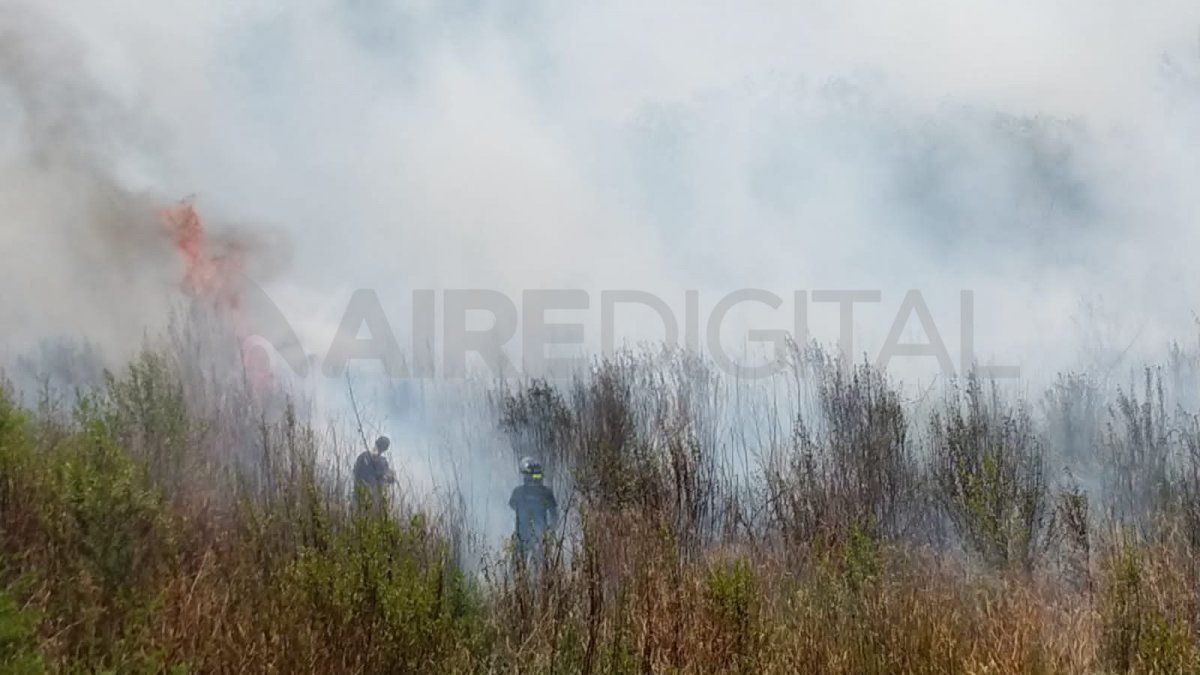 Un vecino habló en el móvil de AIRE y afirmó que