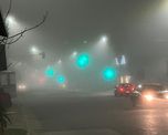 La intensa niebla se registra en toda la ciudad de Santa Fe y la región. La intensa niebla se registra en toda la ciudad de Santa Fe y la región.