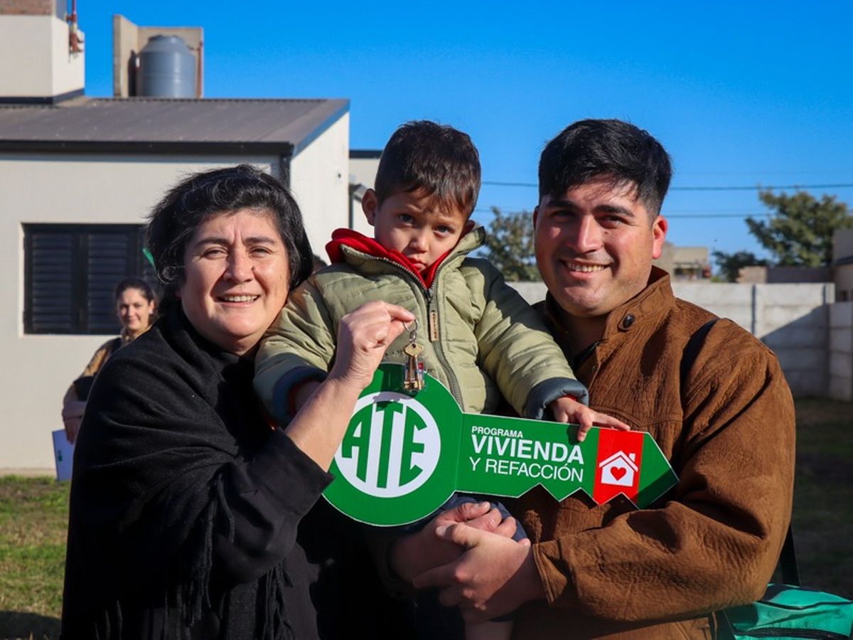 Este año el Programa Vivienda y Refacción adjudicará por sorteo 200 soluciones habitaciones este año. Para completar la inscripción los interesados pueden hacerlo en www.ate.org