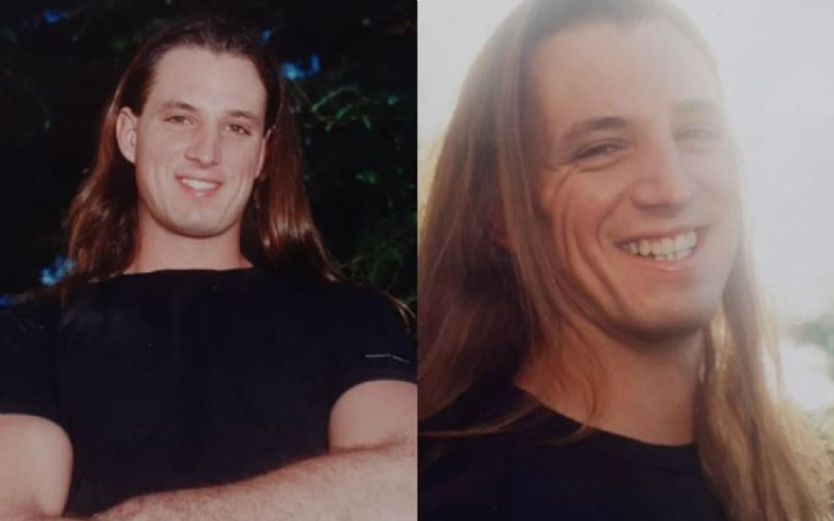 ARIEL ANSALDO EN SU JUVENTUD. TWITTER.