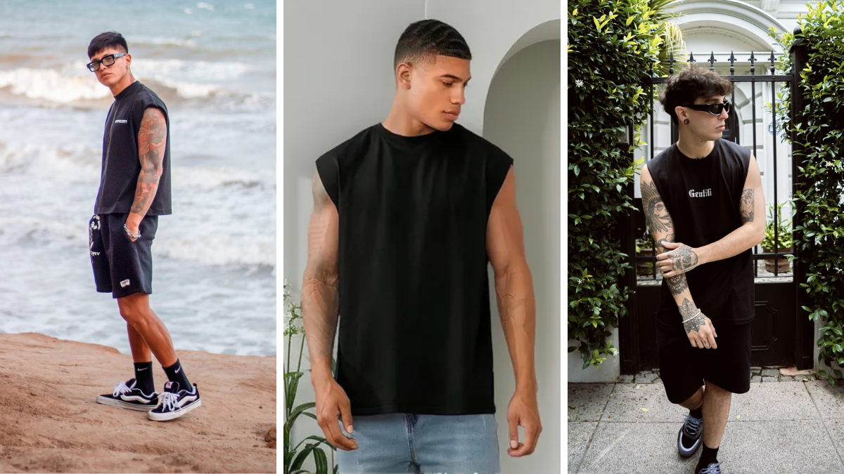 Musculosa boxy fit en hombres. Musculosa boxy fit en hombres.