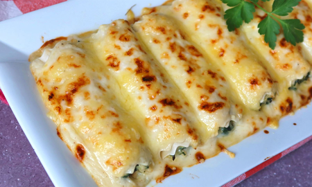 La receta de Jimena Monteverde para hacer los mejores canelones de verduras gratinados La receta de Jimena Monteverde para hacer los mejores canelones de verduras gratinados