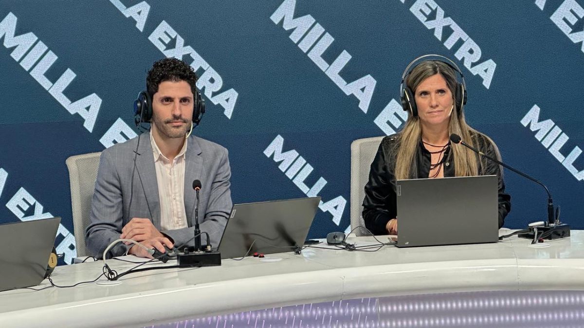 Luciana Trinchieri y Facundo González, conducen Milla Extra, por AIRE.&nbsp;