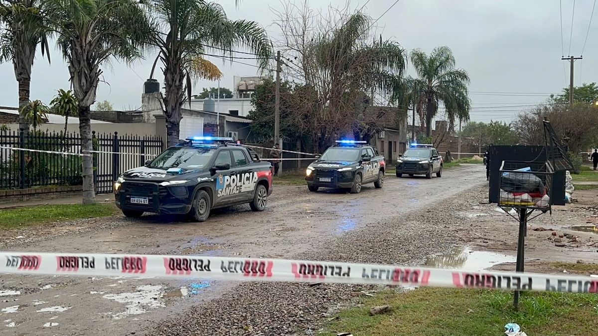 Fuerte operativo policial en barrio Nueva Esperanza.