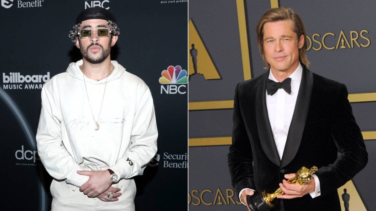 Bad Bunny y Brad Pitt van a estar juntos en una película.