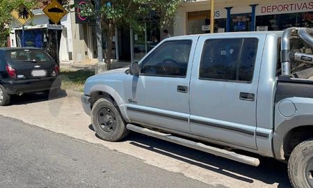 La S10 cuando fue recuperada por sus propietarios. La S10 cuando fue recuperada por sus propietarios.