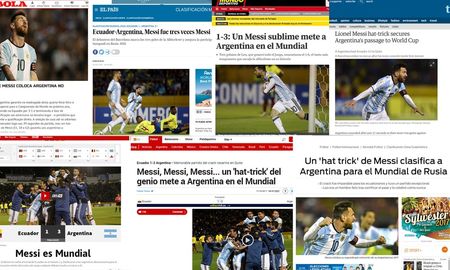 messi, protagonista de los portales alrededor del planeta messi, protagonista de los portales alrededor del planeta