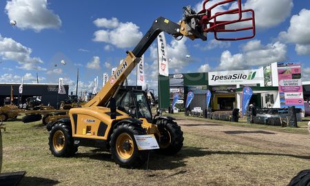 El impactante stand de TBeH en la Expoagro 2025. El impactante stand de TBeH en la Expoagro 2025.