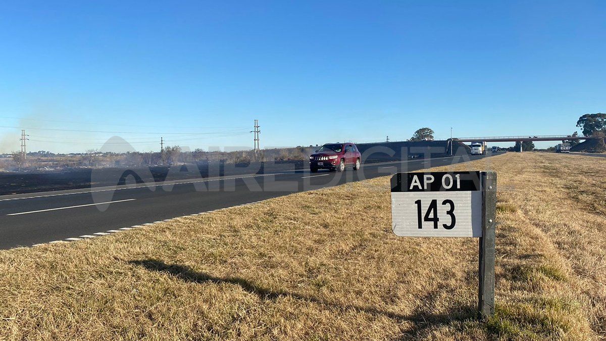 Desde el área de Seguridad Vial se solicita circular con precaución.