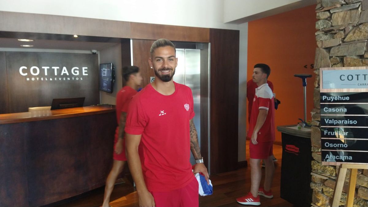 Thiago Vecino se convirtió este sábado en nuevo jugador de Unión. Llega procedente de Liverpool de Montevideo.