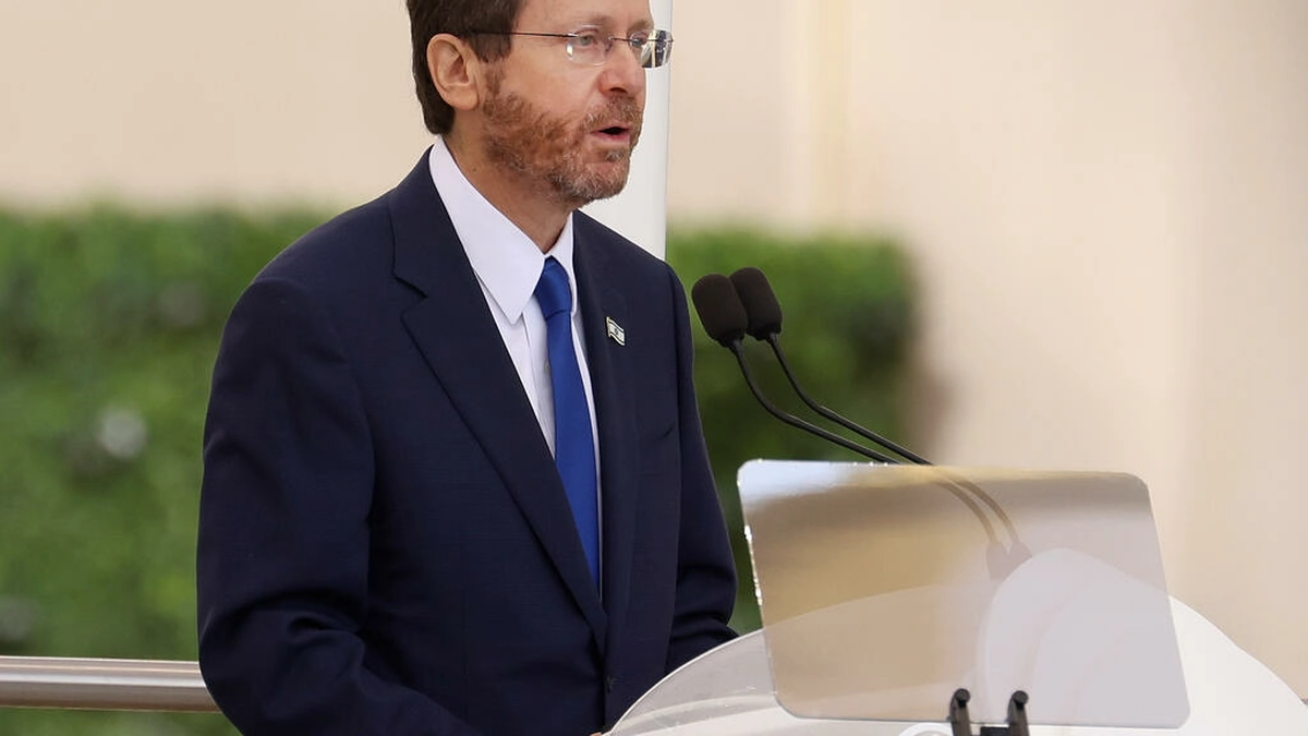 El presidente de Israel, Isaac Herzog.