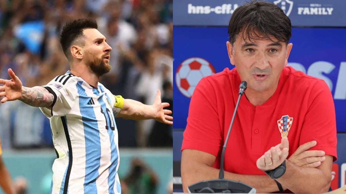 El entrenador de la selección de Croacia, Zlatko Dalic, palpitó el encuentro ante Argentina por las semifinales del Mundial de Qatar 2022 