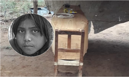 En la pobreza extrema: así fue el funeral de la nena wichí asesinada En la pobreza extrema: así fue el funeral de la nena wichí asesinada