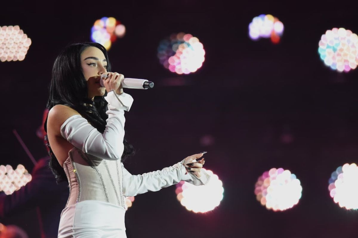 Nicki Nicole actuó en el tricentenario de Rosario.