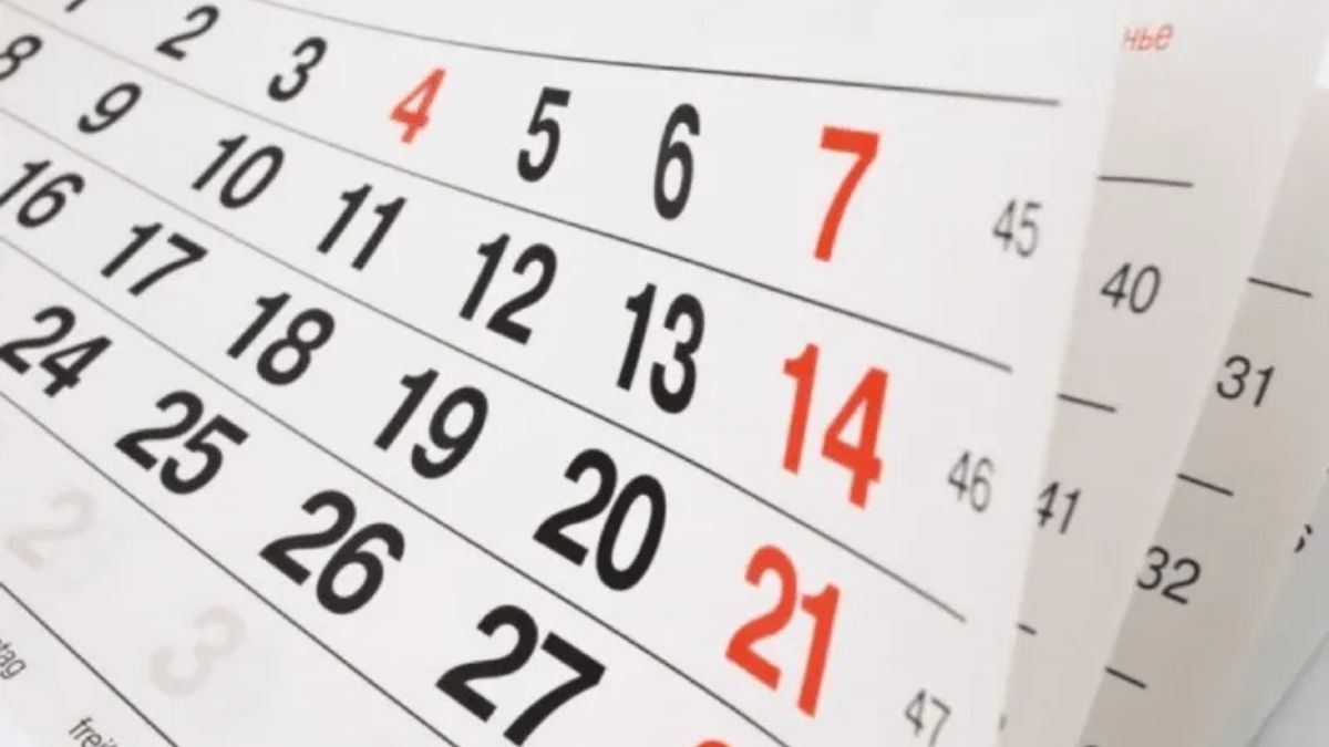 Qué dice el calendario oficial sobre el viernes 2 de mayo. 