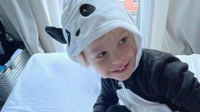 Mirko se vistió de oso panda en Nueva York