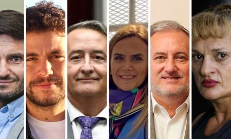 Pullaro, Monteverde, Mayoraz, Granata, Lewandowski y Oliveras lideraron las seis listas que lograron sumar bancas para la futura Convención Reformadora. Pullaro, Monteverde, Mayoraz, Granata, Lewandowski y Oliveras lideraron las seis listas que lograron sumar bancas para la futura Convención Reformadora.