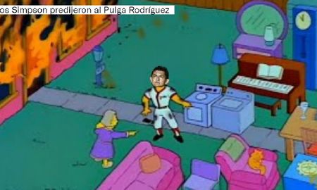 El Pulga Rodríguez socorrió en un accidente y se convirtió en meme
