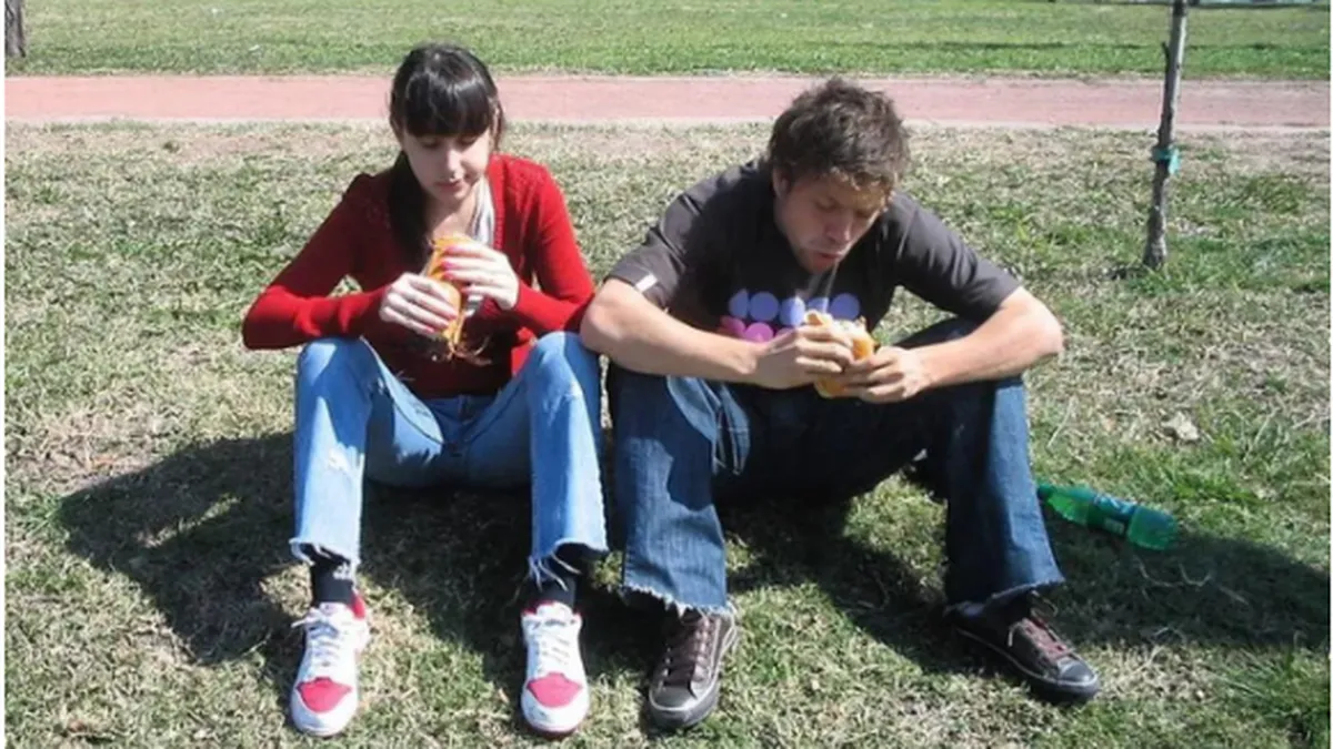 Se trata de una postal que se ha viralizado varias veces en las redes y que muestra los comienzos de la relación.