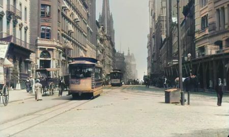 Una de las tomas registradas por los hermanos Lumiére a principios del siglo XX Una de las tomas registradas por los hermanos Lumiére a principios del siglo XX